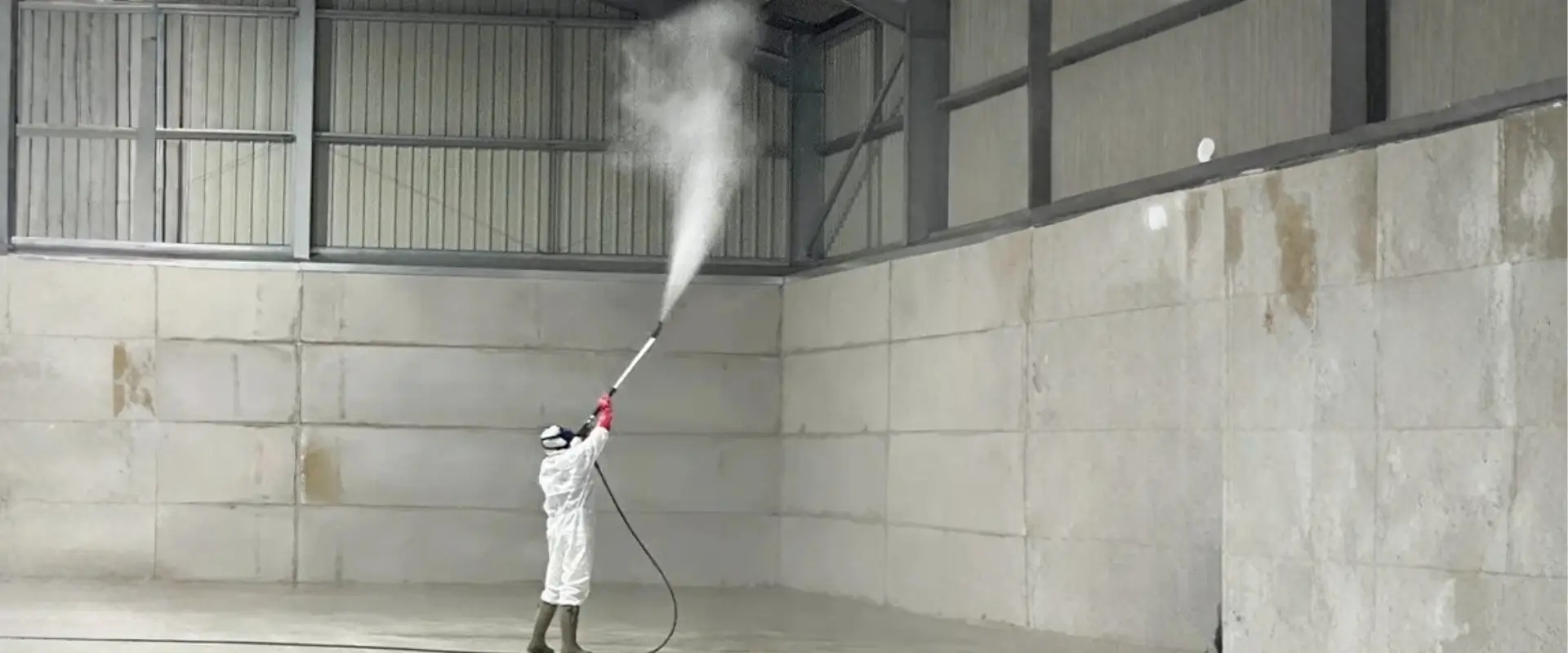 Pre-Harvest Grain Store Treatment Spraying